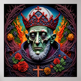 Zijn onheiligheid, Zombie Pope Poster