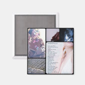 Zijn onvoltooide manuscript magneet (Voorkant / Achterkant)