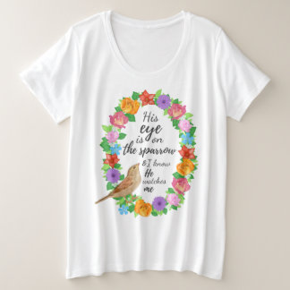 Zijn oog is op de Sparrow Women's Plus Size Top
