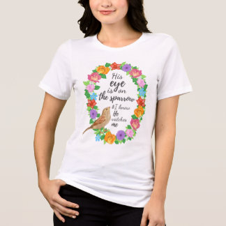 Zijn oog is op de Sparrow Women's Tri-Blend Shirt