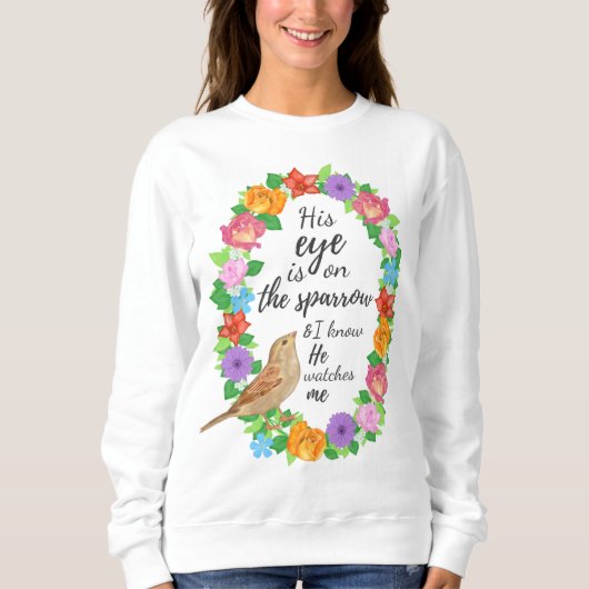 Zijn oog is op de Sparrow Women's Trui (Voorkant)