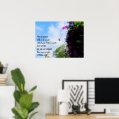 Zijn oog staat op de loer. poster (Thuiskantoor)