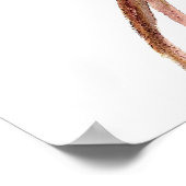 Zijn oog staat op de Sparrow, Inspiration Bird Quo Poster (Hoek)