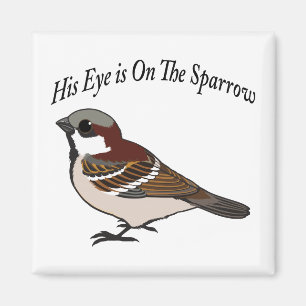 Zijn oog staat op de Sparrow. Magneet