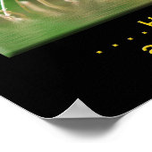 Zijn oog staat op het POSTER (Hoek)