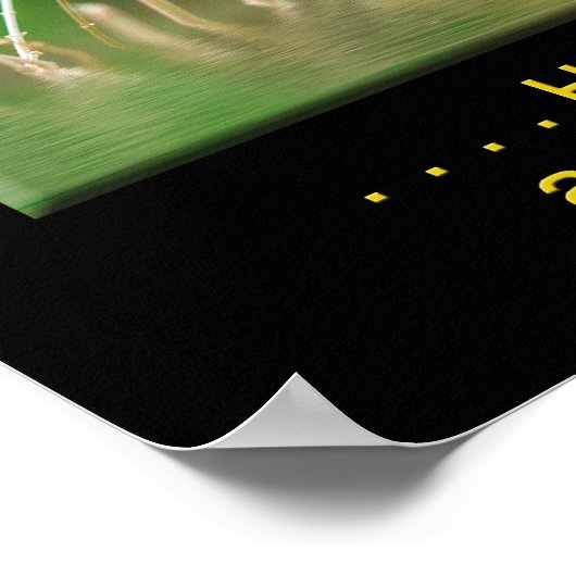 Zijn oog staat op het POSTER (Hoek)