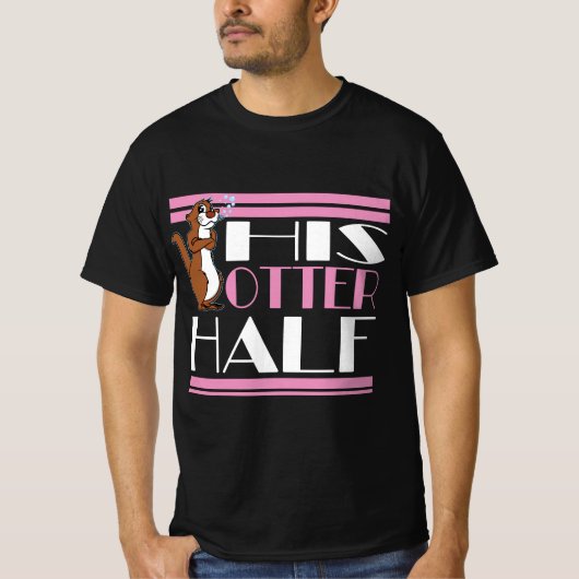 Zijn Otter Half T-shirt (Voorkant)