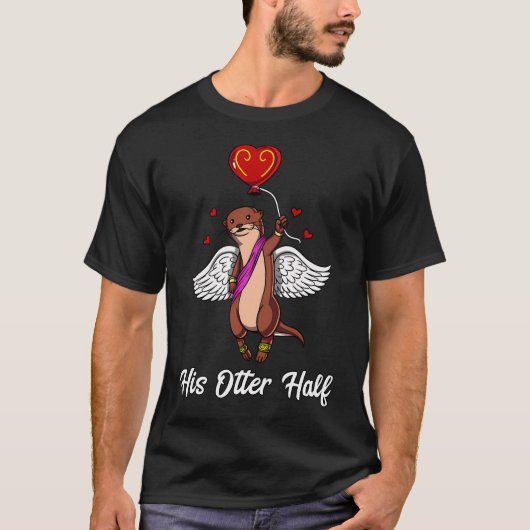 Zijn Otter Helft T-shirt (Voorkant)