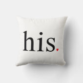 zijn paar kussen (Achterkant)