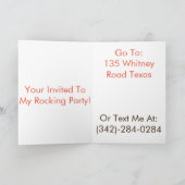 Zijn Partij van de Tijd van de Partij nodigt Kaart (Binnen)