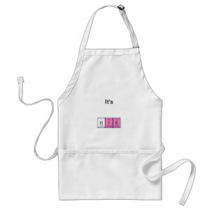Zijn periodieke lijstnaam apron standaard schort
