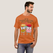Zijn pinda Butter Jelly Time Funny Gift Idee T-shirt (Voorkant volledig)