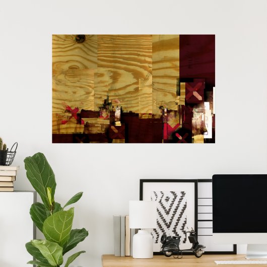 zijn poster (Thuiskantoor)