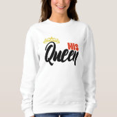 Zijn Queen Jubileum | Jubileum typografie Trui (Voorkant)