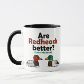 Zijn Redhead beter? Mok (Links)