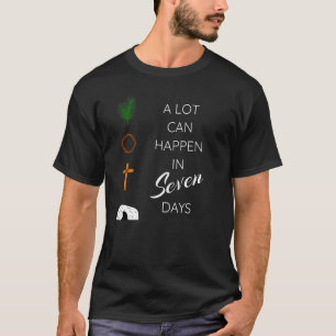 Zijn Risen Palm Sunday Heilige Week Goede Vrijdag T-shirt
