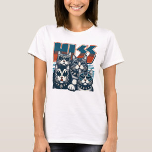 Zijn rockband t-shirt