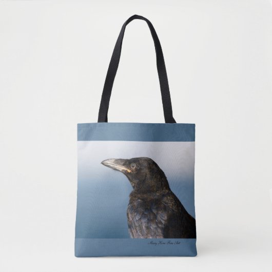 Zijn Royal Raven Tote Bag (Voorkant)