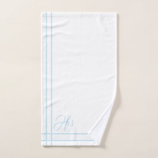 Zijn rustieke handdoek (Handdoek)