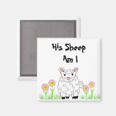 Zijn schaap ben ik magneet (Voorkant / Achterkant)