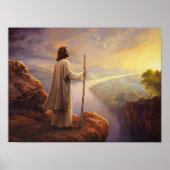Zijn Schepping, Jezus Christus Schilderij, Jezus P Poster (Voorkant)
