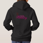 Zijn schoonheid en haar beest koppels hoodie (Achterkant)