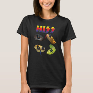 Zijn slangen Rock Rockin Pun T-shirt