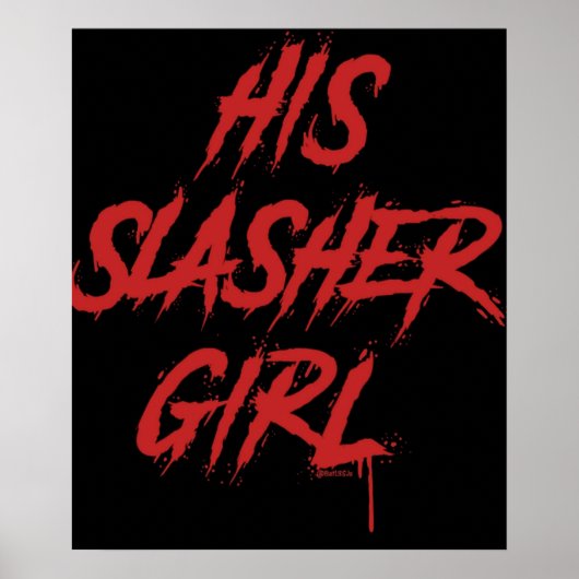 Zijn Slasher Girl Couples 2 Poster (Voorkant)