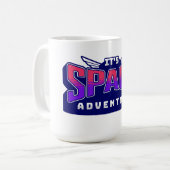Zijn Space Adventure Mok (Voorkant links)
