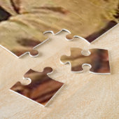 Zijn station en vier Aces Dogs die poker spelen Legpuzzel (Zijkant)