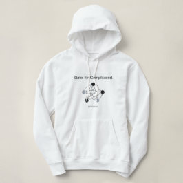 Zijn Status is Ingewikkeld Programmeur Humor Dames Hoodie