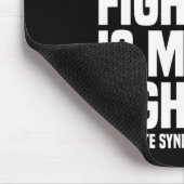 Zijn strijd is mijn bewustzijn van het syndroom va muismat (Hoek)