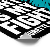 Zijn strijd is mijn bewustzijn van het syndroom va poster (Hoek)