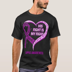 Zijn strijd is mijn brandbewustzijn t-shirt