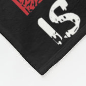 Zijn strijd is mijn 'Fight Autism Awareness Boxing Fleece Deken (Hoek)