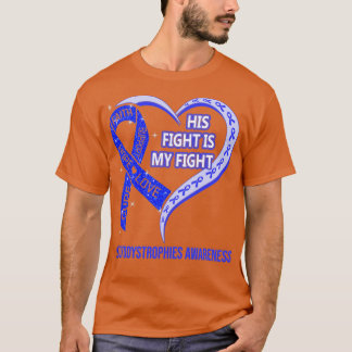 Zijn strijd is mijn gevecht tegen het linthart Leu T-shirt
