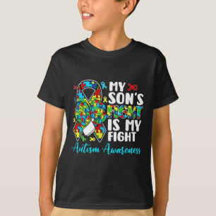 Zijn Strijd Is Mijn Strijd Autisme Bewustzijn En O T-shirt
