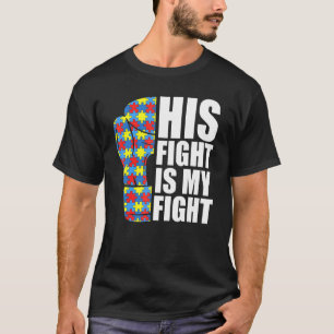 Zijn Strijd Is Mijn Strijd Bokshandschoen Puzzel A T-shirt
