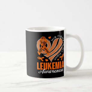 Zijn Strijd Is Mijn Strijd Leukemie Bewustzijn Har Koffiemok