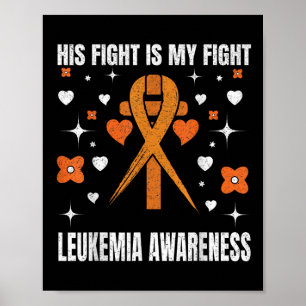 Zijn Strijd Is Mijn Strijd Leukemie Bewustzijn Ond Poster