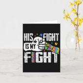 Zijn strijd is mijn strijd om het bewustzijn van a kaart (Gele Bloem)