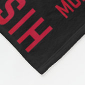 Zijn Strijd Is Mijn Strijd Papa Multiple Myeloom B Fleece Deken (Hoek)