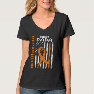 Zijn Strijd Is Mijn Strijd Papa Multiple Sclerose T-shirt