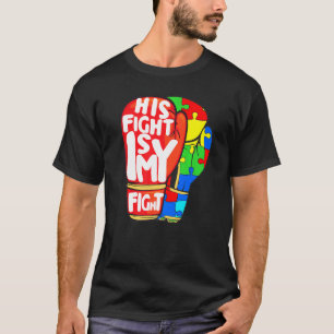 Zijn Strijd Is Mijn Strijd Puzzel Boksen Bokser Au T-shirt