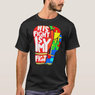 Zijn Strijd Is Mijn Strijd Puzzel Boksen Bokser Au T-shirt