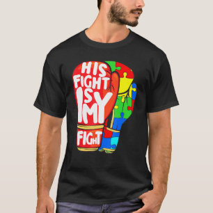 Zijn Strijd Is Mijn Strijd Puzzel Boksen Bokser Au T-shirt