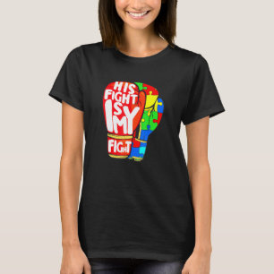 Zijn Strijd Is Mijn Strijd Puzzel Boksen Bokser Au T-shirt