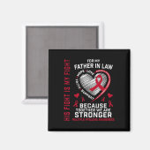 Zijn Strijd Is Mijn Strijd Schoonvader Multiple My Magneet (Voorkant / Achterkant)
