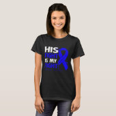 Zijn strijd is mijn strijd tegen APRAXIA T-shirt (Voorkant volledig)