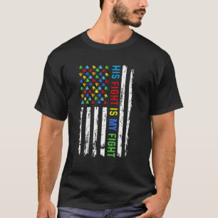 Zijn strijd is mijn strijd tegen de Amerikaanse vl T-shirt